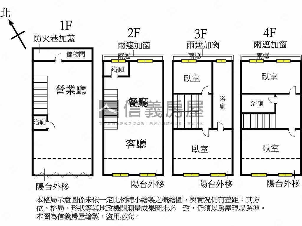 台中法國福泰街金店面房屋室內格局與周邊環境