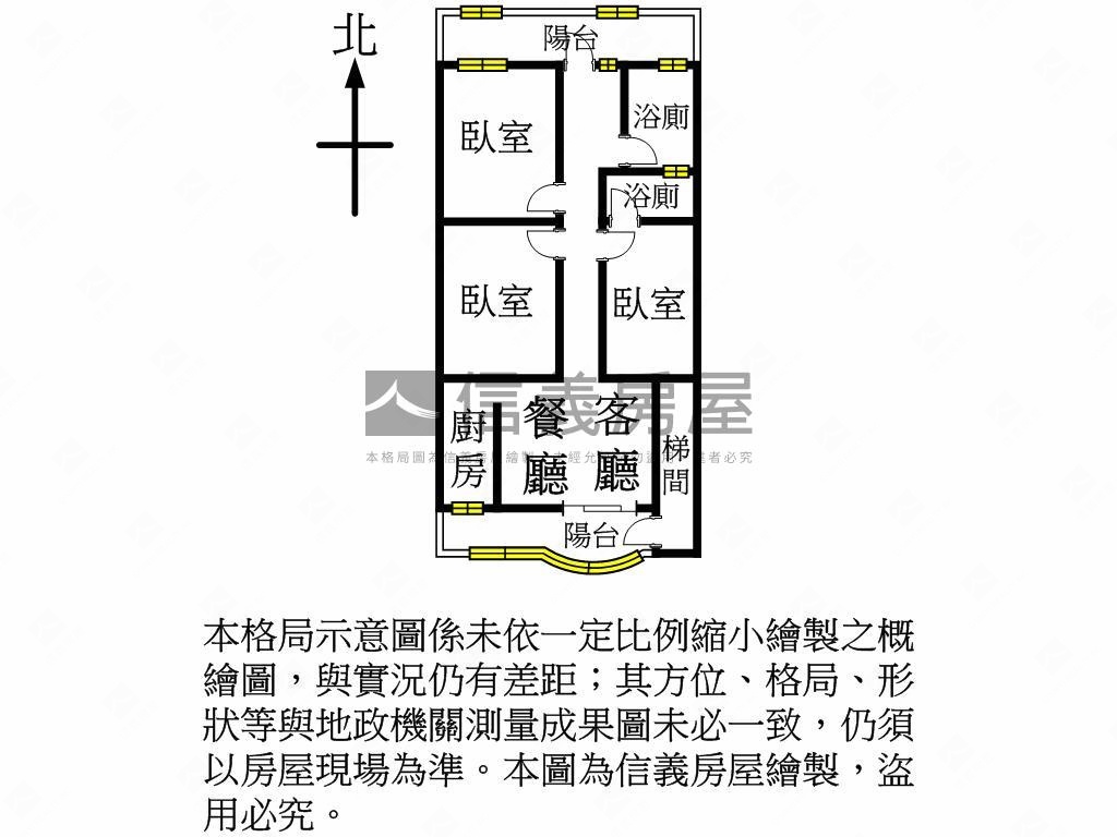 長安路近交流道美裝潢３房房屋室內格局與周邊環境
