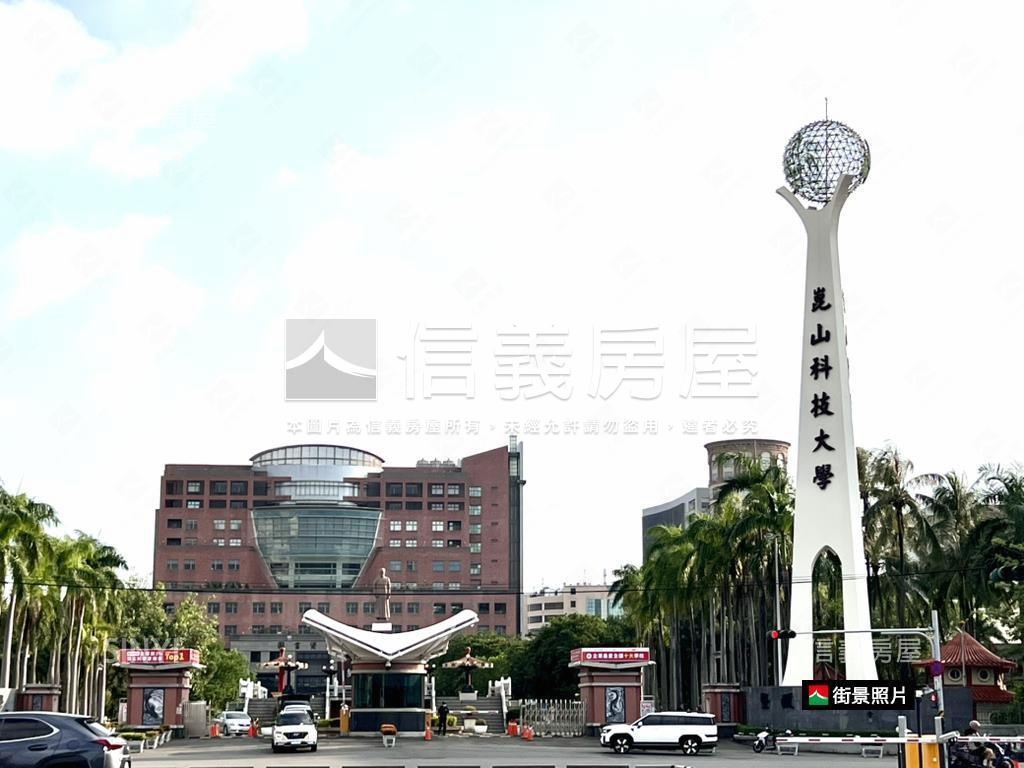 崑山學園皇龍店面宿舍房屋室內格局與周邊環境