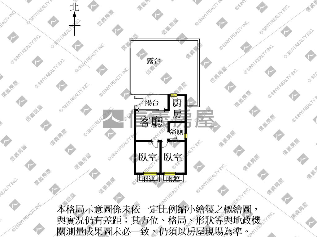 麗晶央禾大兩房平車房屋室內格局與周邊環境