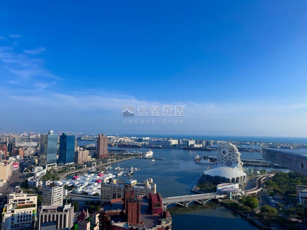 亞灣愛河高樓景觀兩房車位房屋室內格局與周邊環境