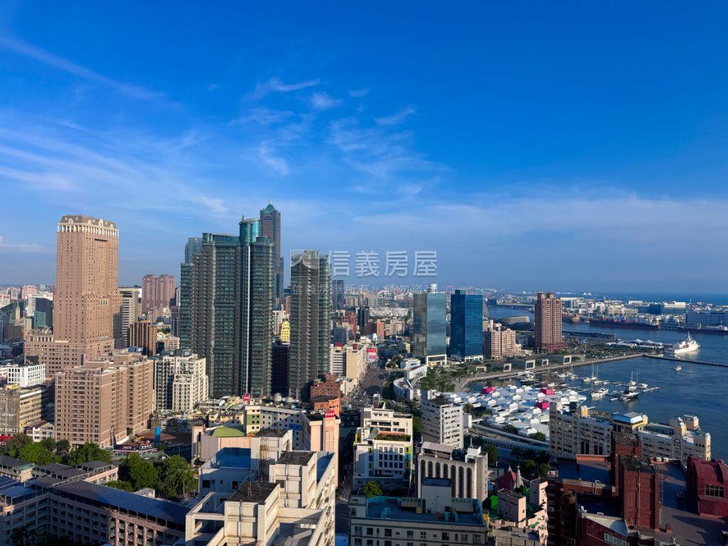 亞灣愛河高樓景觀兩房車位房屋室內格局與周邊環境