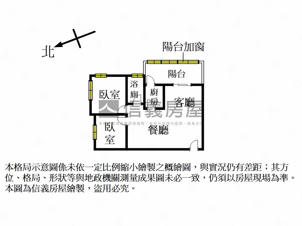 春福聯合國住家兩房房屋室內格局與周邊環境