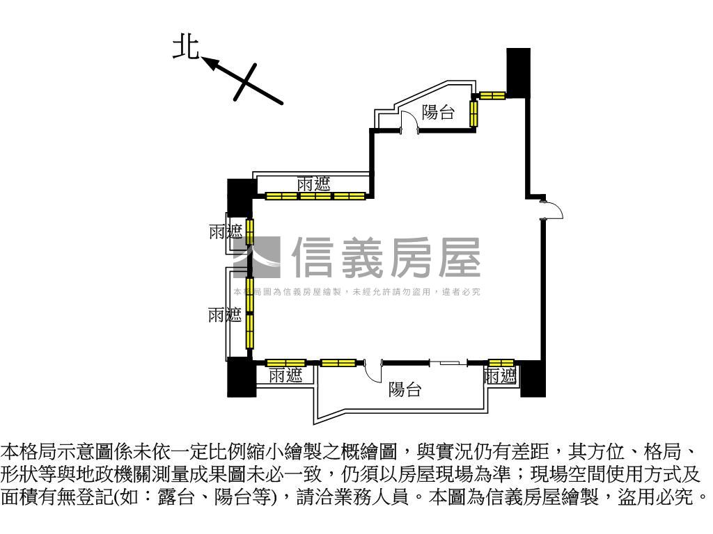 一森原邊間樹梢大空間房屋室內格局與周邊環境