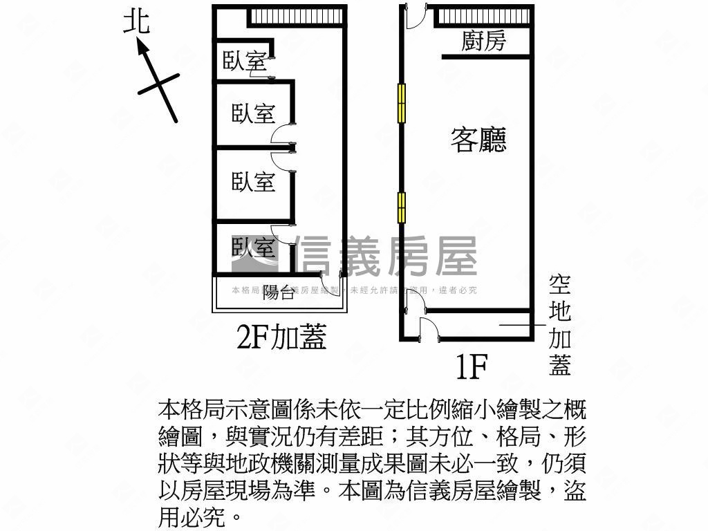 龍安路大空間透天房屋室內格局與周邊環境