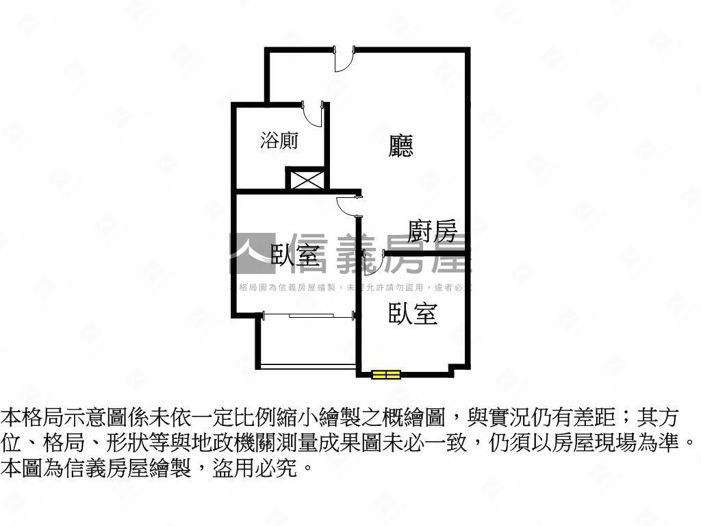 中央公園高樓兩房！房屋室內格局與周邊環境