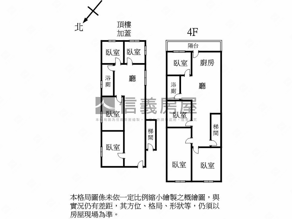 【景安站】附近４＋５公寓房屋室內格局與周邊環境