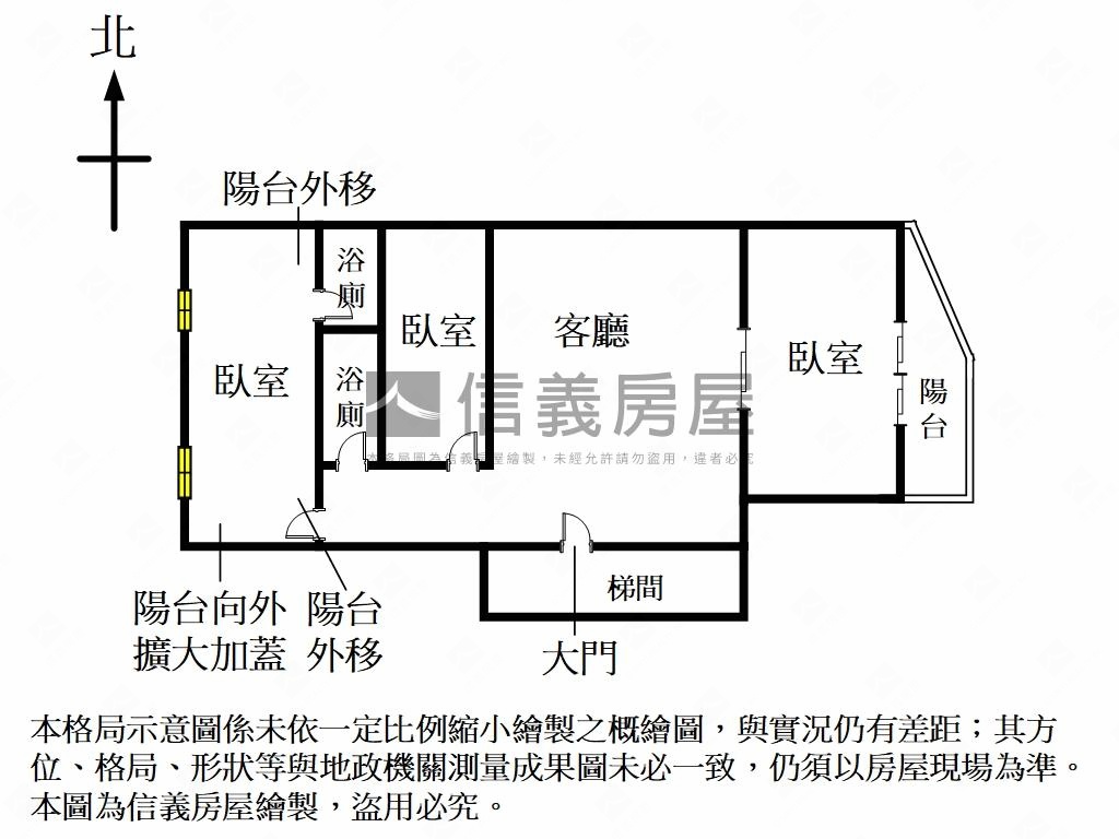 大安區低總價三房美寓房屋室內格局與周邊環境