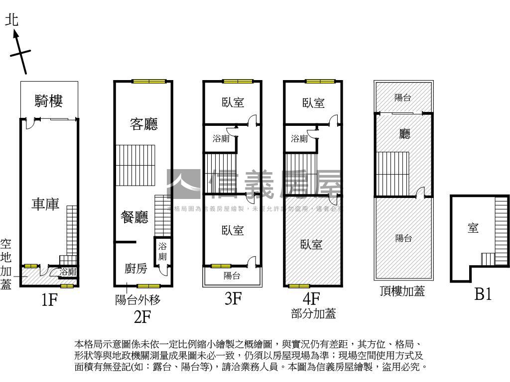 輕軌超值建興大昌四樓透店房屋室內格局與周邊環境
