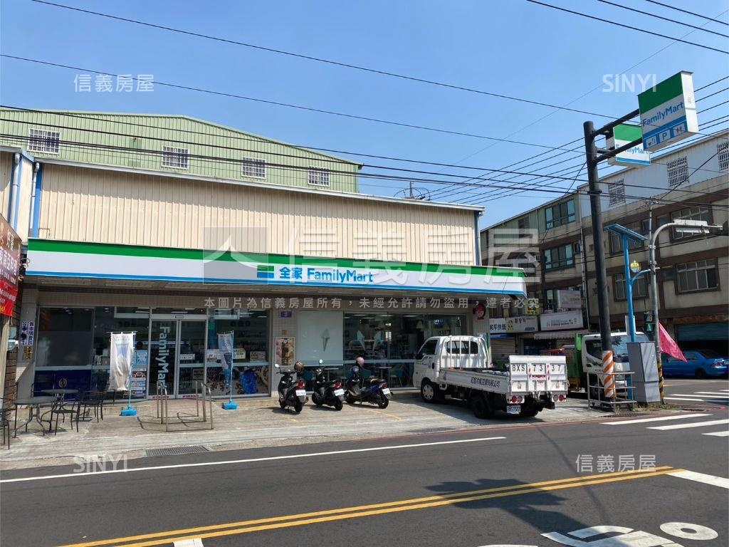 遊園路角間透天店面三角窗房屋室內格局與周邊環境