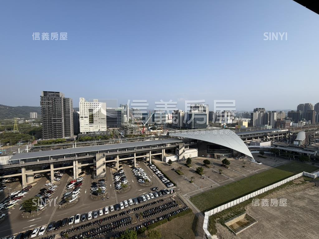 稀有高鐵千代田景觀三房宅房屋室內格局與周邊環境