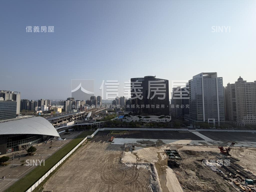 稀有高鐵千代田景觀三房宅房屋室內格局與周邊環境