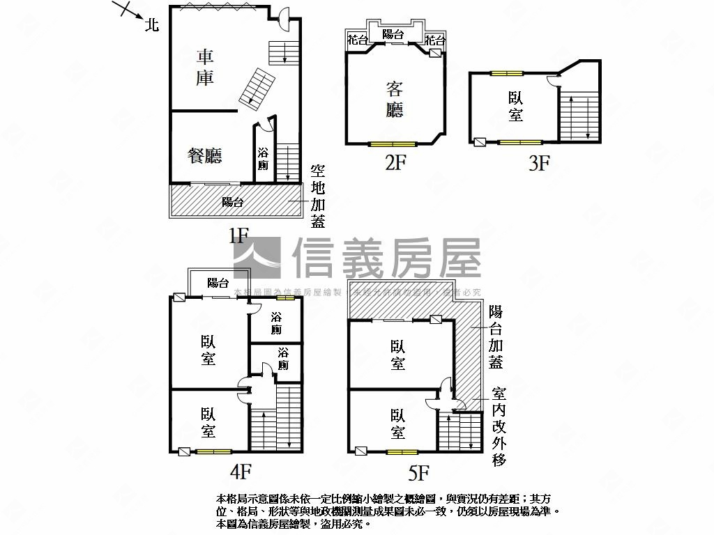 賢北面寬挑高樓中樓車墅房屋室內格局與周邊環境