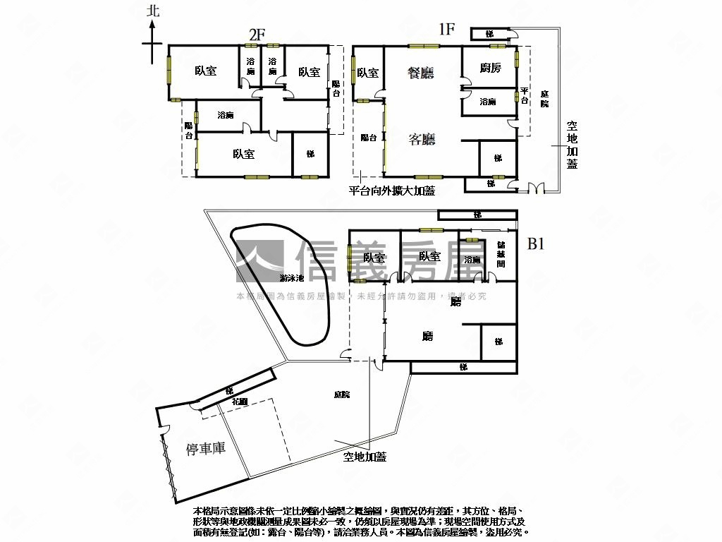 七段住二大別墅房屋室內格局與周邊環境