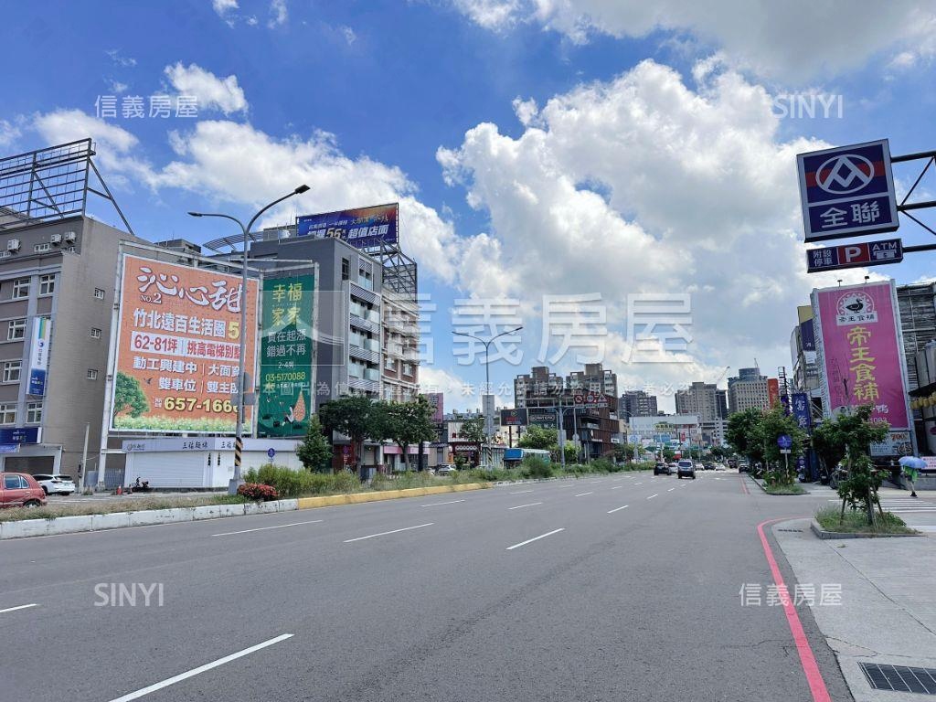 竹北墅無界臨路電梯美透店房屋室內格局與周邊環境