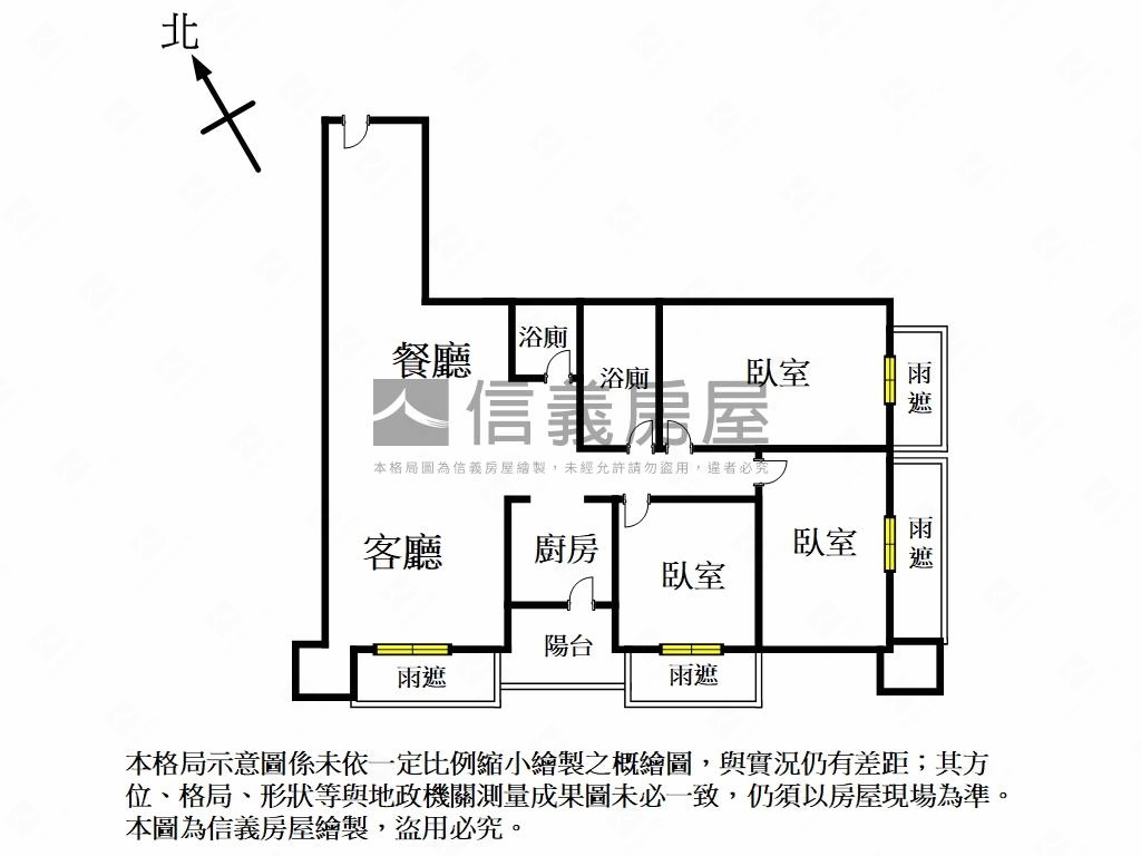 超級花園●三房房屋室內格局與周邊環境