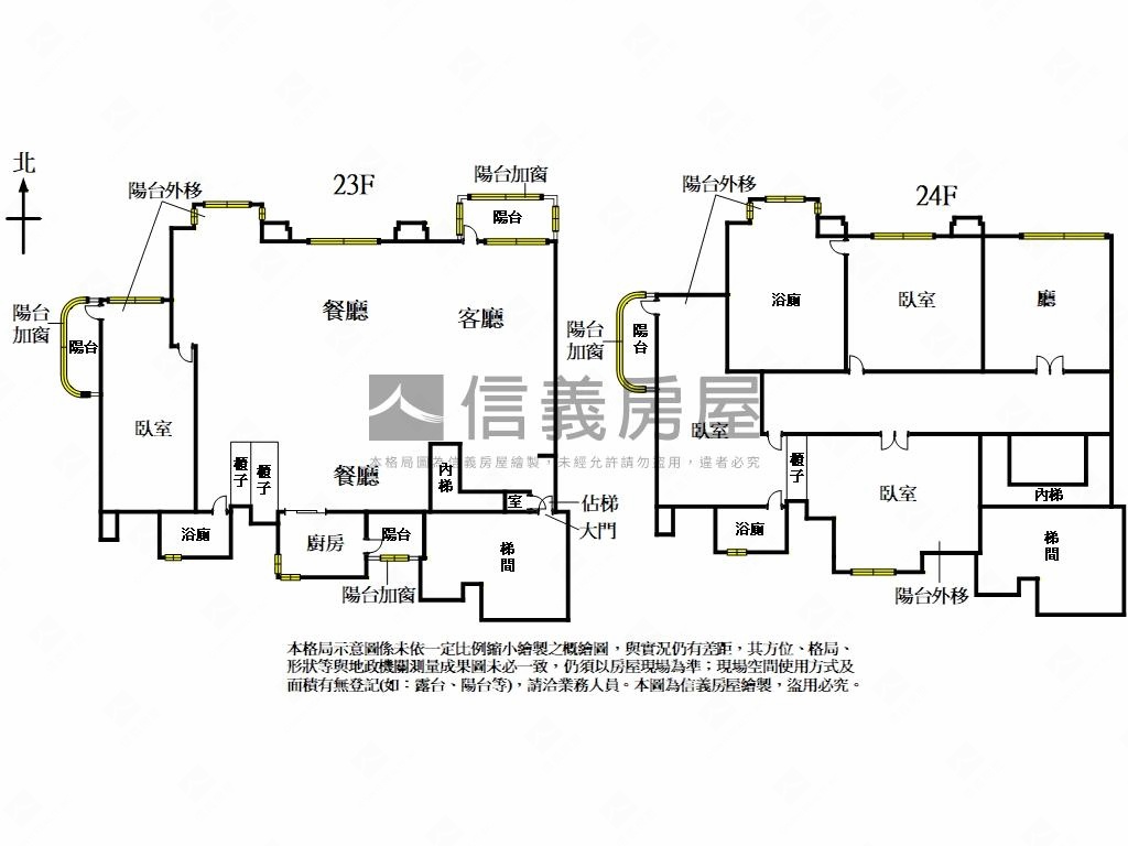 日月光雲頂樓中樓雙車位房屋室內格局與周邊環境