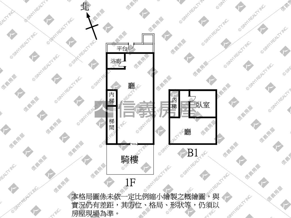 福氣滿滿空間大金店面房屋室內格局與周邊環境