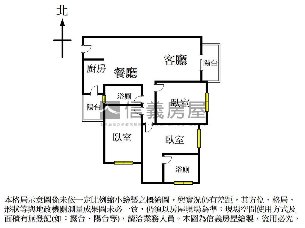 遠見三房平車美屋房屋室內格局與周邊環境