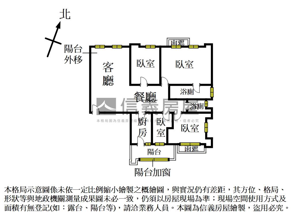 森美學森呼吸雙捷極景四房房屋室內格局與周邊環境