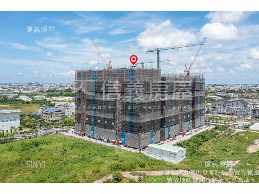 南科卓越城●中庭花園６樓房屋室內格局與周邊環境