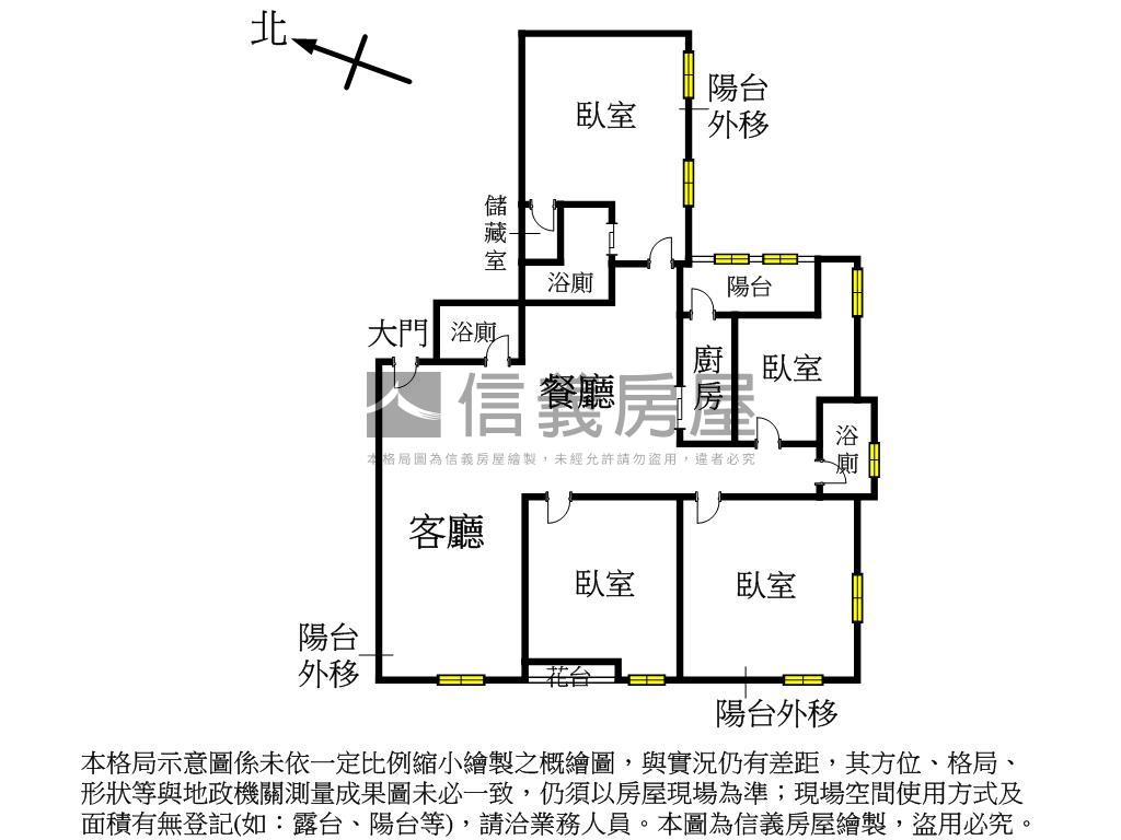 天闊高樓河景美宅房屋室內格局與周邊環境