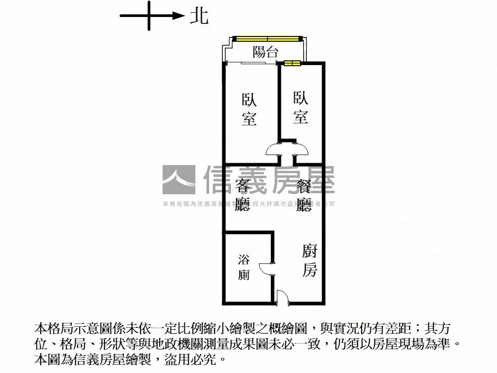 皇宮近捷運低總價２房房屋室內格局與周邊環境