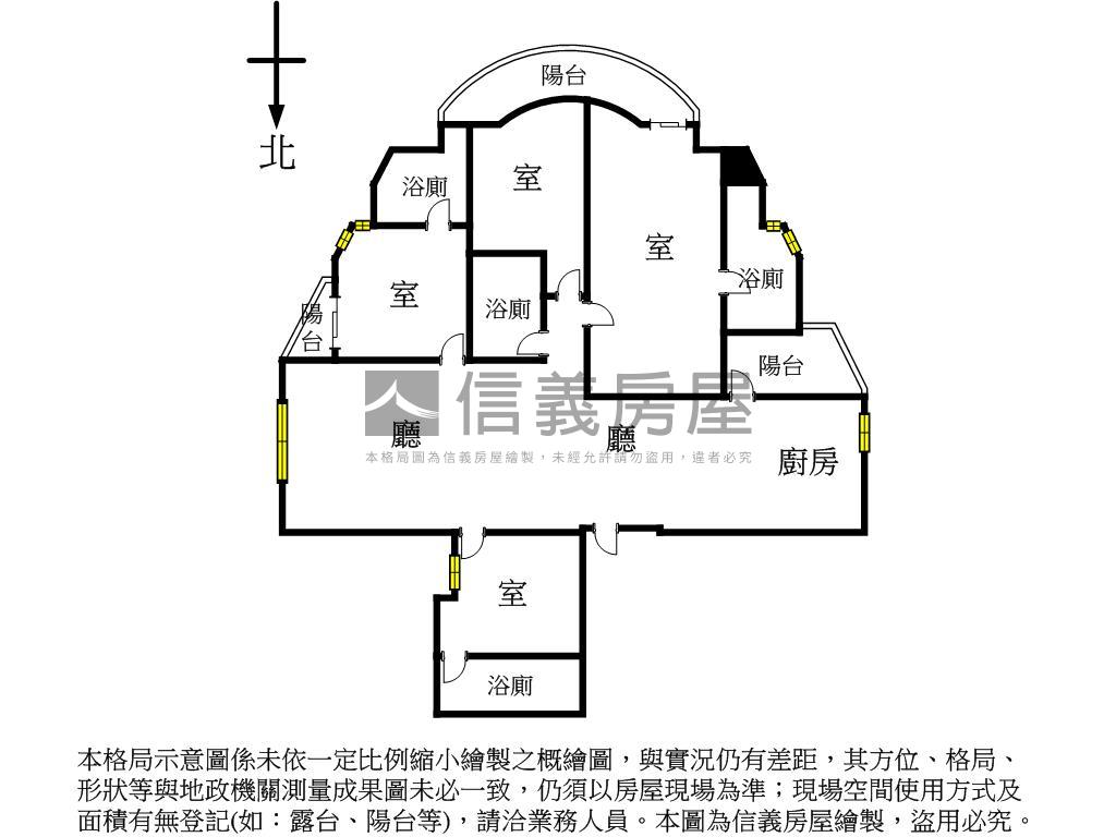 面基隆港約７７坪寬敞空間房屋室內格局與周邊環境