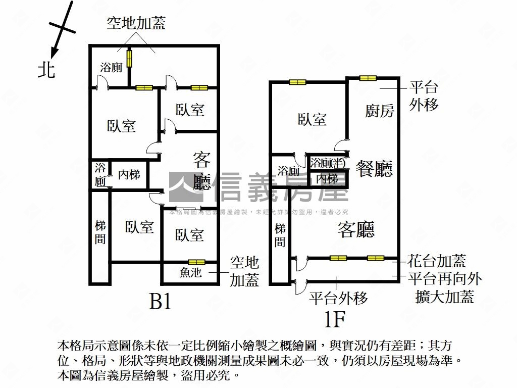 景美豪邸五房坡平車位房屋室內格局與周邊環境