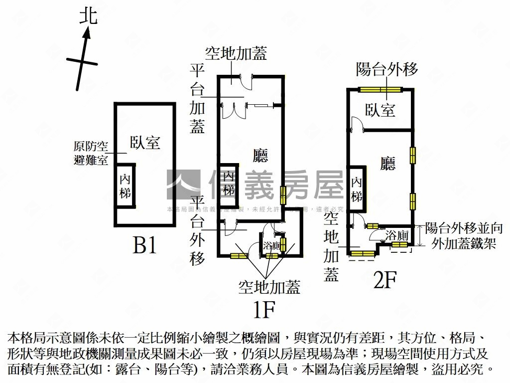 ☆北安路１樓可住可辦房屋室內格局與周邊環境