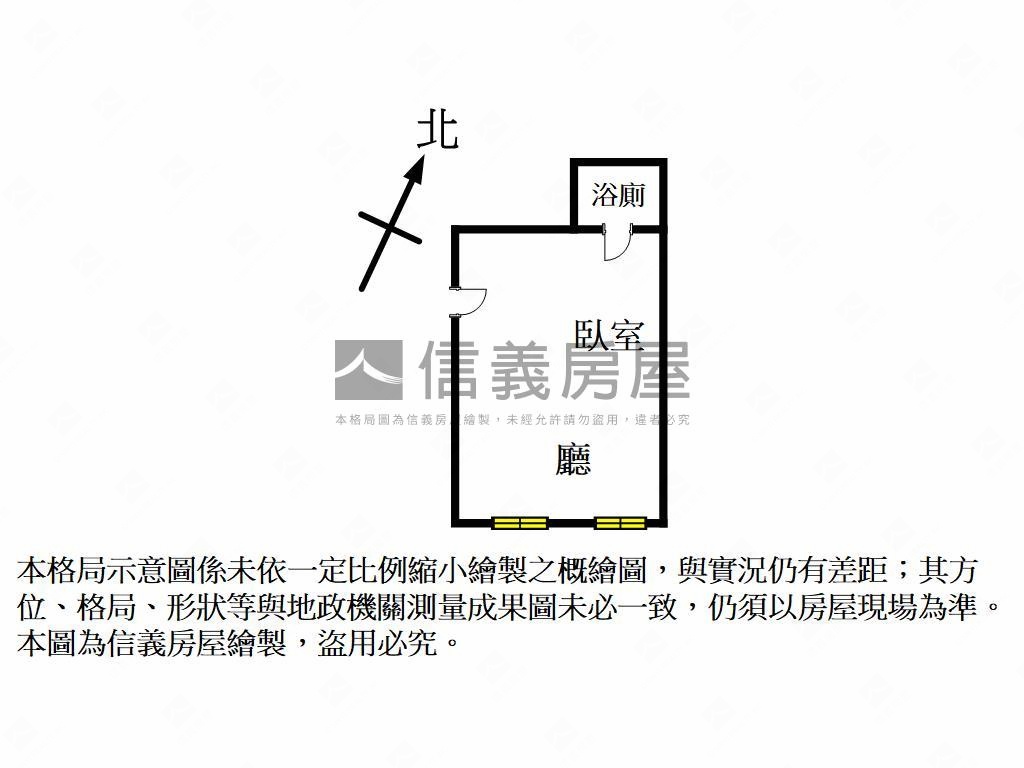 ８５大樓質感美套房房屋室內格局與周邊環境