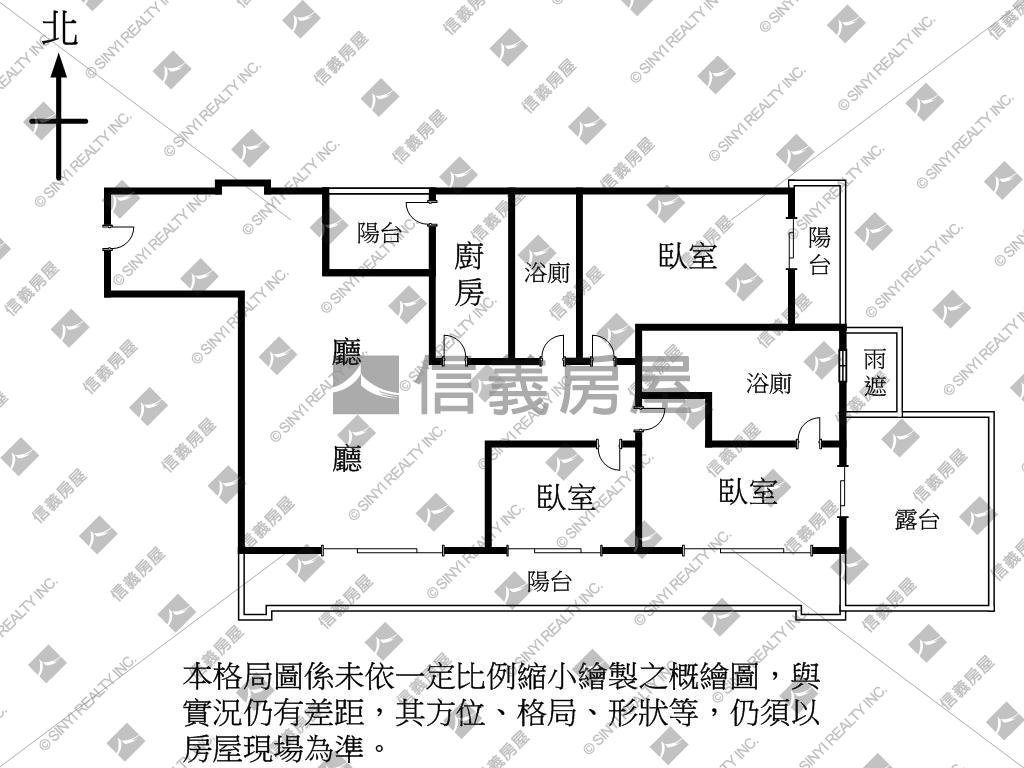 【大直香榭Ｄ６】房屋室內格局與周邊環境