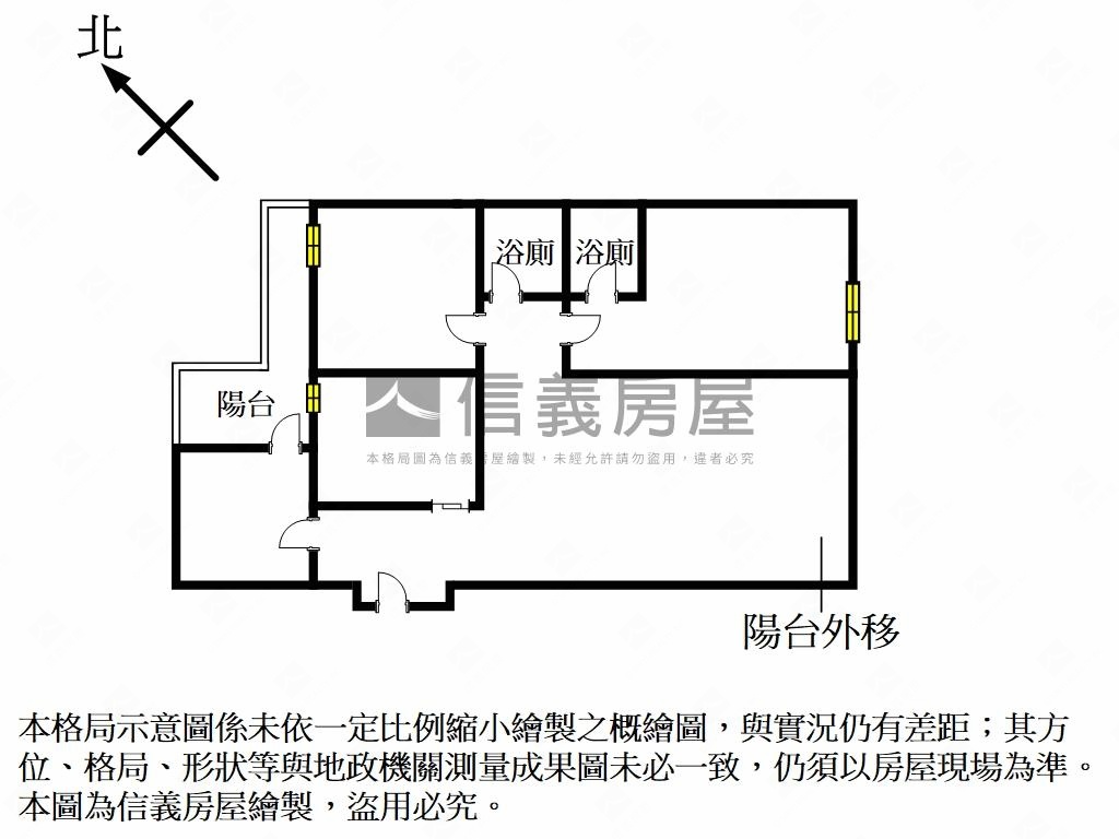 電梯美河景三房房屋室內格局與周邊環境