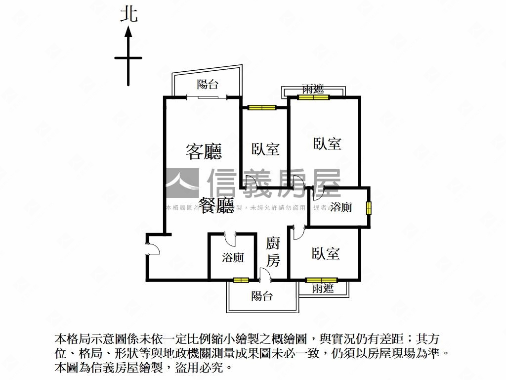 新世代高樓質感三房車位房屋室內格局與周邊環境