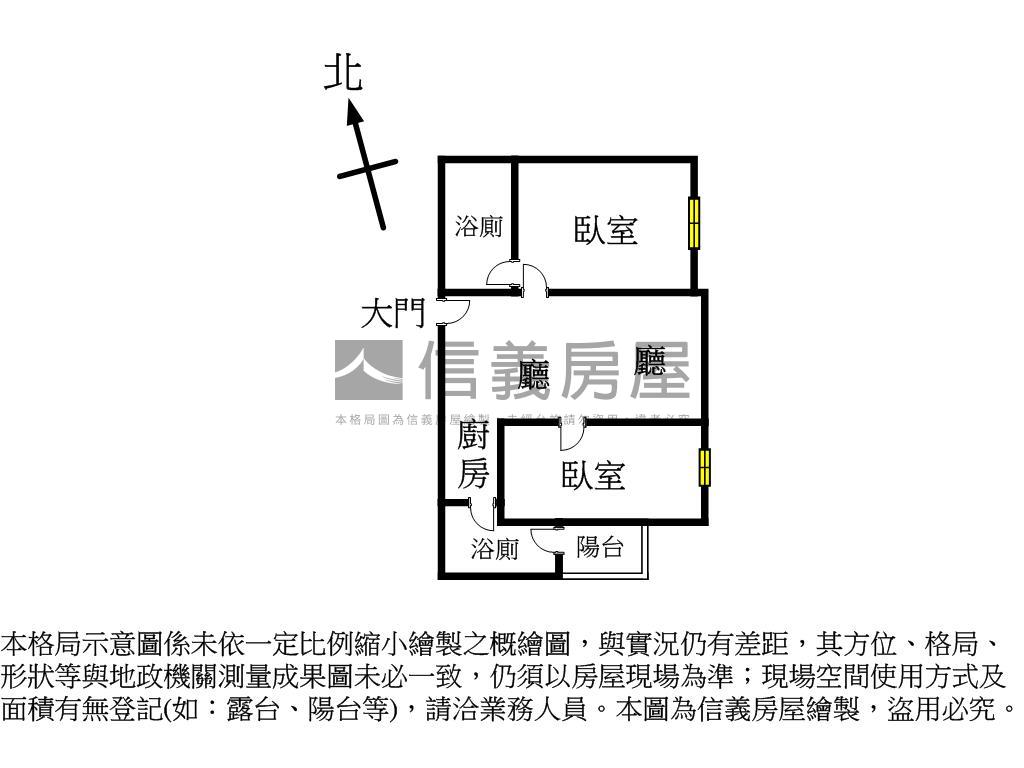 昂峰惟美兩房車位房屋室內格局與周邊環境