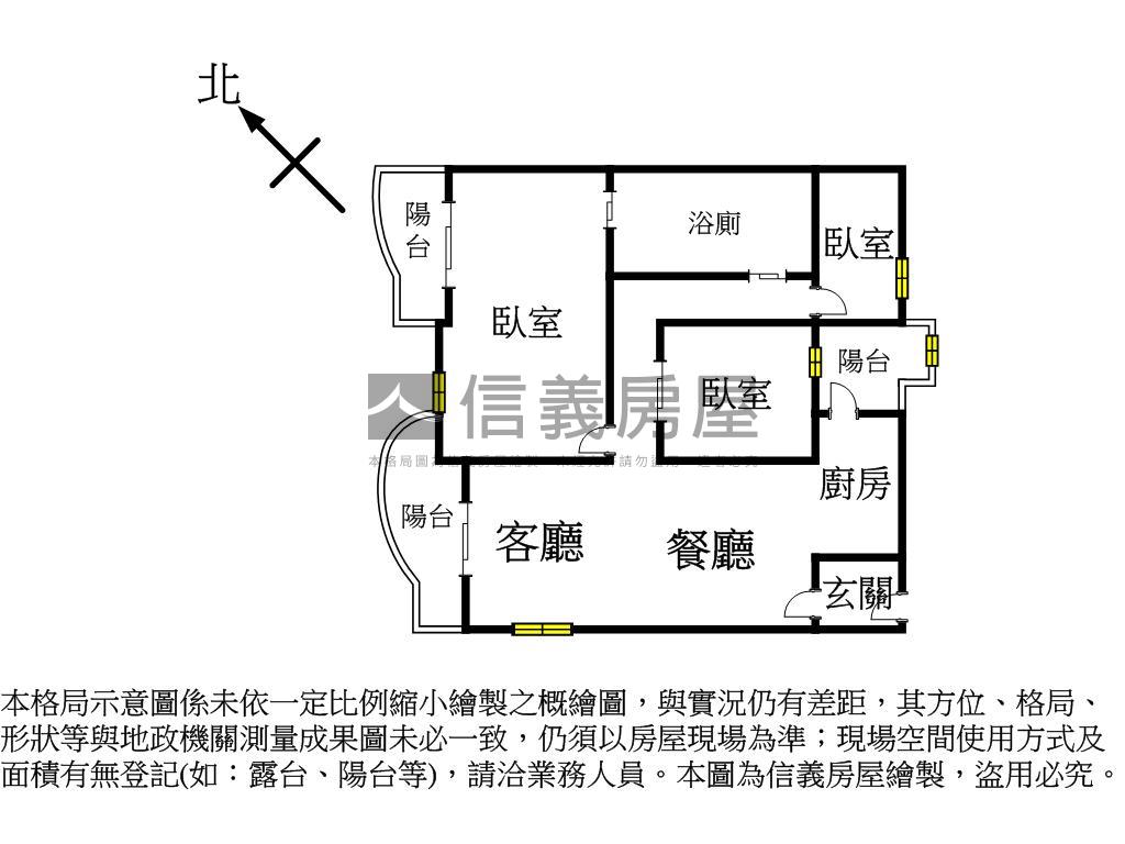 原生植物園景觀三房平車房屋室內格局與周邊環境