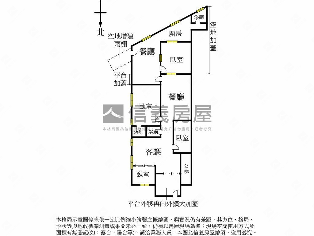 大坪林稀有大一樓＋土地房屋室內格局與周邊環境