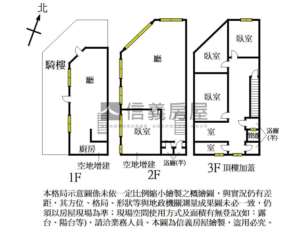 中央公園質感角窗房屋室內格局與周邊環境