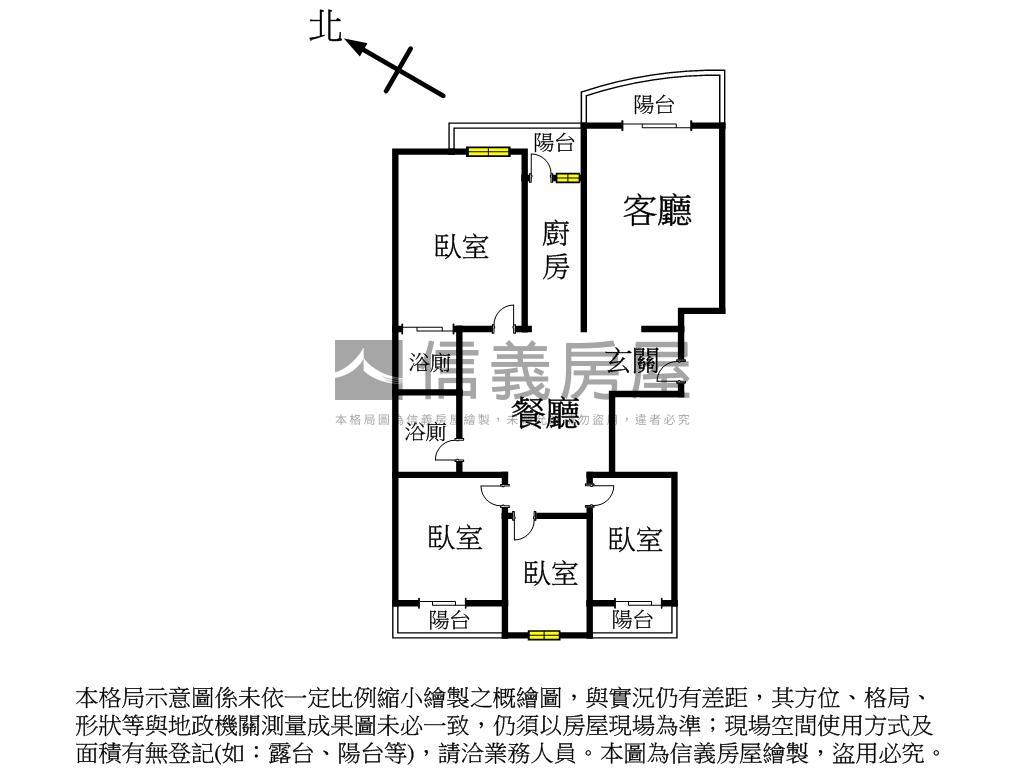 捷運旁精裝景觀大四房平車房屋室內格局與周邊環境
