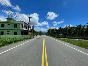 高美路縣道旁美麗土地
