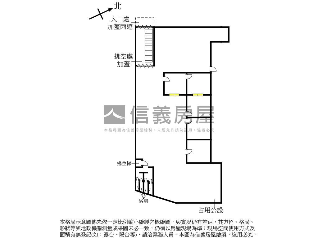 龍安霸氣稀有商場房屋室內格局與周邊環境