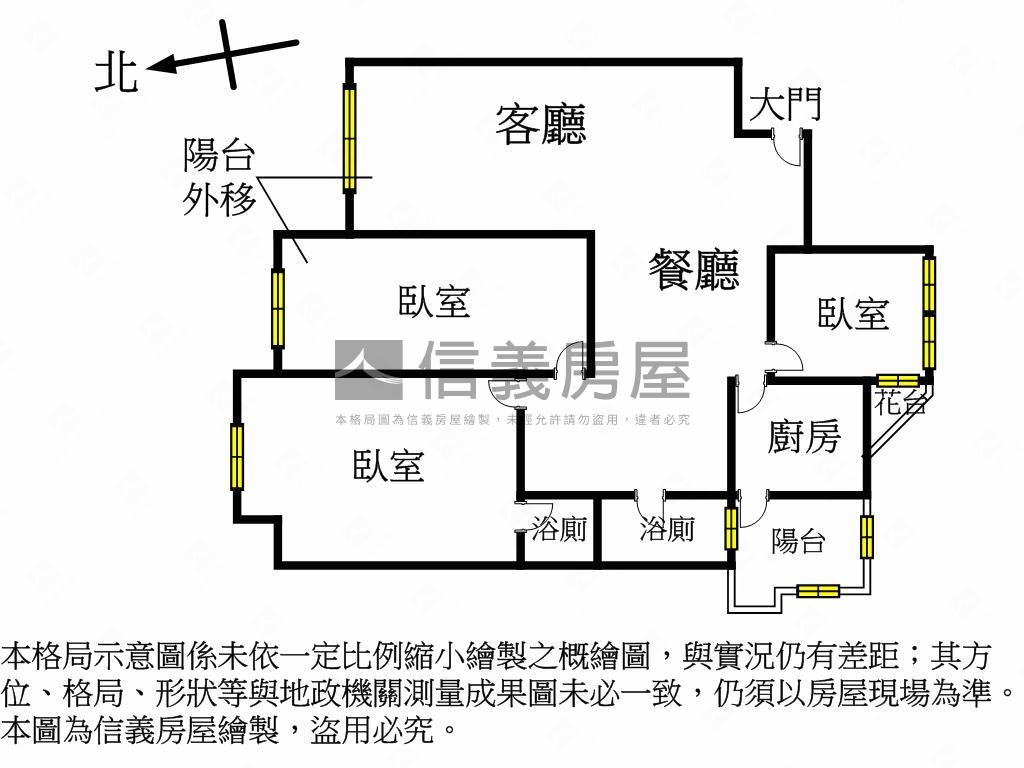 ✤專任✤大安國宅三房二衛房屋室內格局與周邊環境