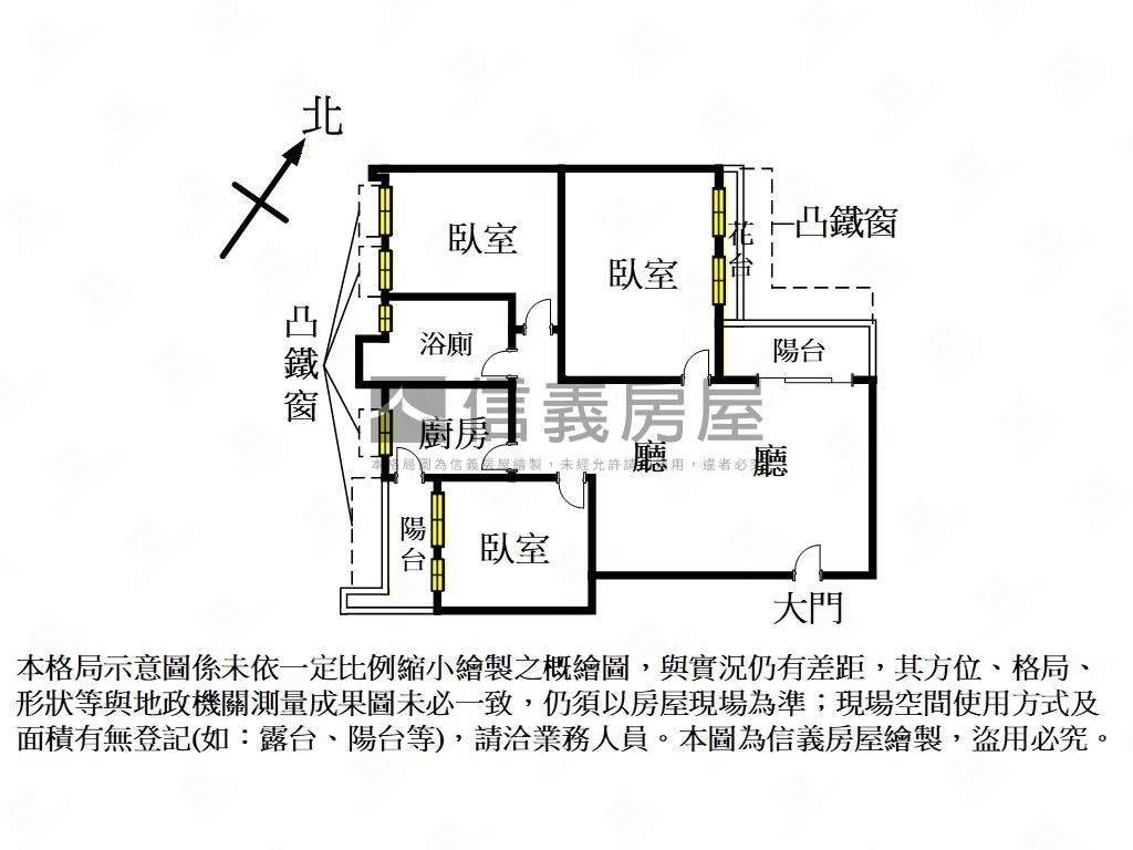 捷運嚴選建安街３房機能宅房屋室內格局與周邊環境
