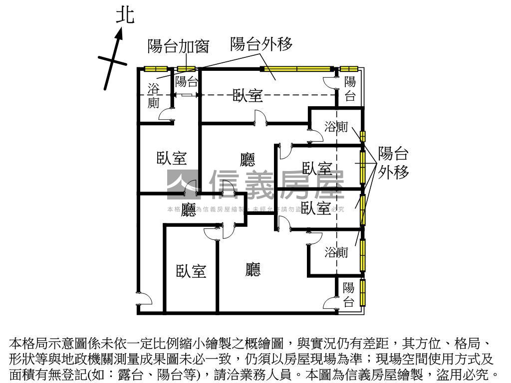 國資圖高投報收租五房房屋室內格局與周邊環境