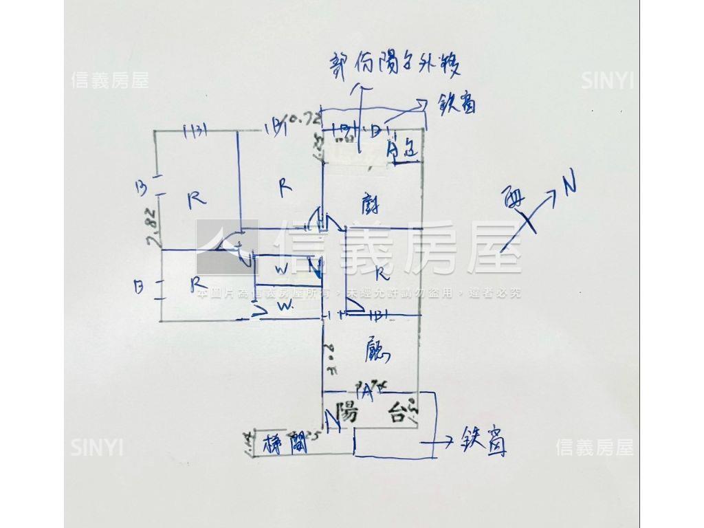 未來捷運自由大空間房屋室內格局與周邊環境