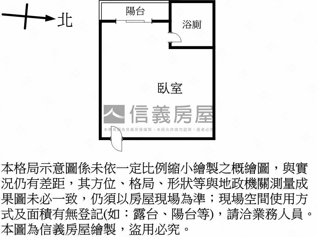 龍威大廈美套房房屋室內格局與周邊環境