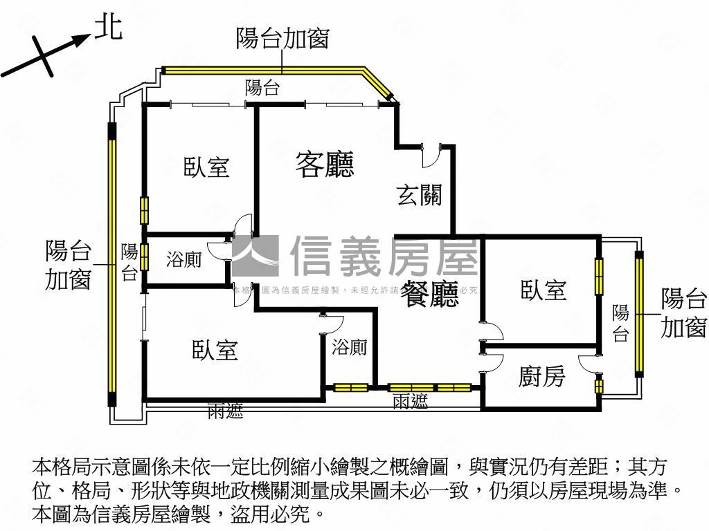 正面萬坪公園★龍門金華房屋室內格局與周邊環境