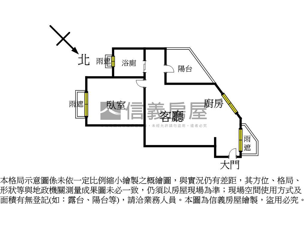 古亭捷運高樓層美裝潢套房房屋室內格局與周邊環境
