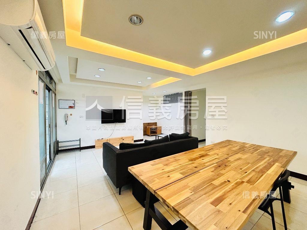 眺望仁愛國小前後陽台美寓房屋室內格局與周邊環境