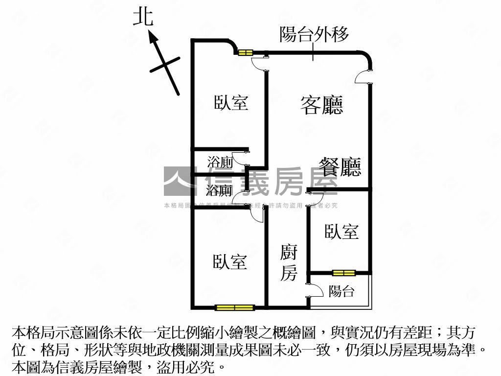 ＜稀有＞市中心三房附車位房屋室內格局與周邊環境